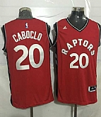 Toronto Raptors #20 Bruno Caboclo Red Stitched NBA Jersey,baseball caps,new era cap wholesale,wholesale hats